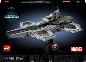 LEGO 76295 Avengers Helicarrier internal section demonstrates build techniques