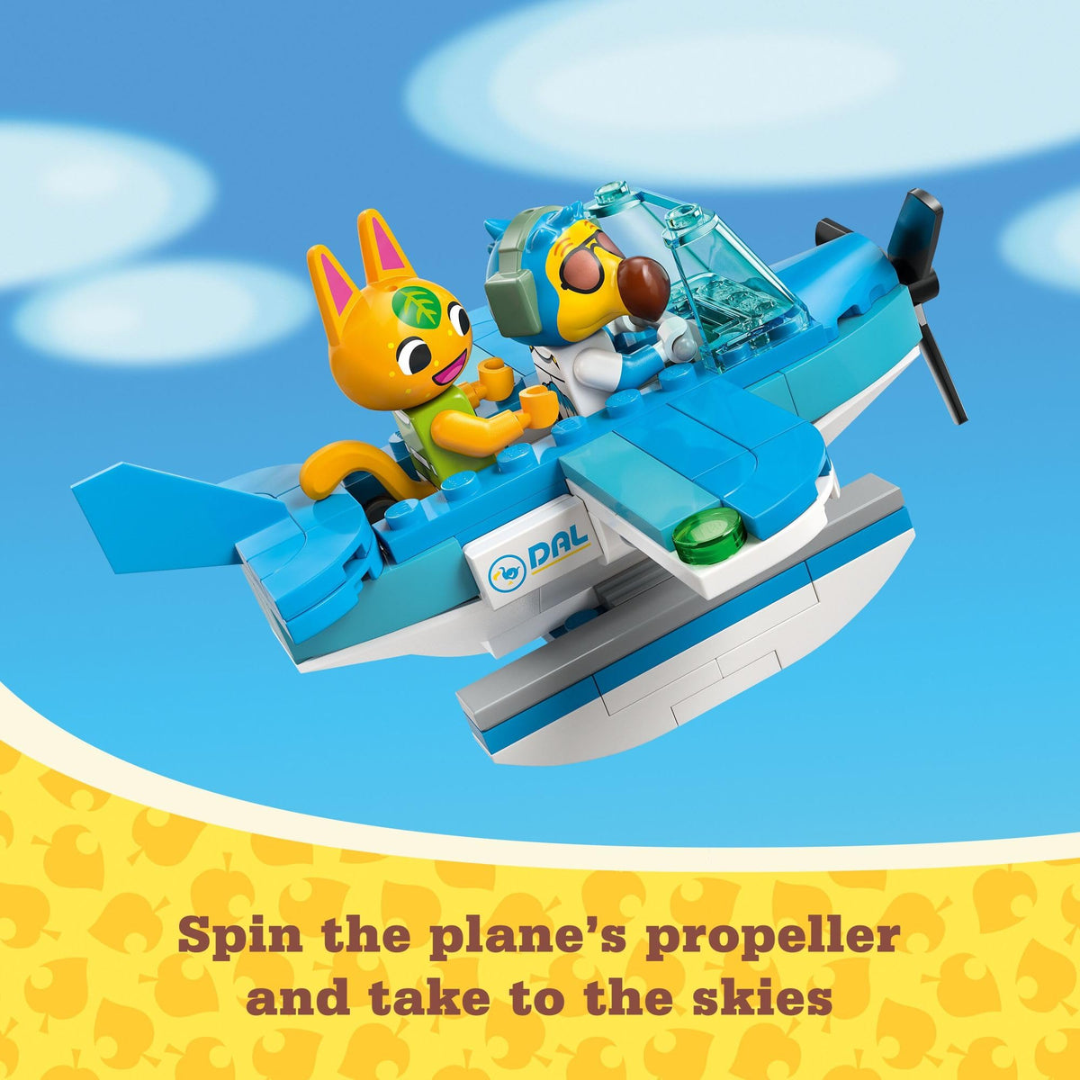 Wilbur the pilot minifigure from LEGO Animal Crossing set for travel stories