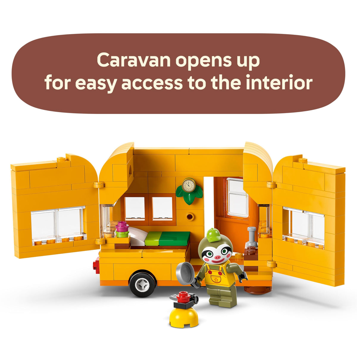LEGO Animal Crossing garden shop – creative plant shopping and care play