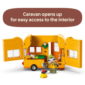 LEGO Animal Crossing garden shop – creative plant shopping and care play
