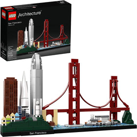 LEGO Architecture 21043 Alcatraz Island model for a striking San Francisco display