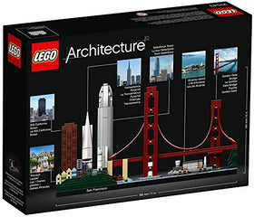 LEGO Architecture 21043 San Francisco baseplate anchors the city scene
