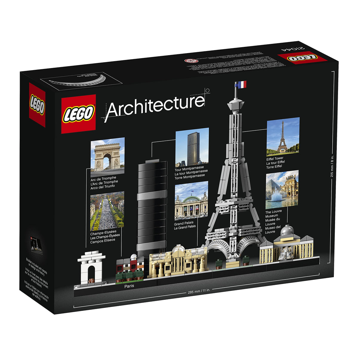 LEGO Architecture Paris desk display preserves a stylish city vignette.