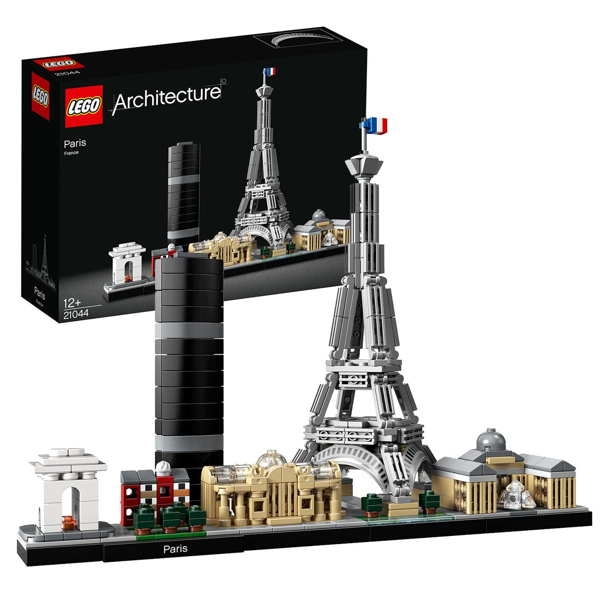 LEGO Architecture Paris skyline model for display and study of landmarks.
