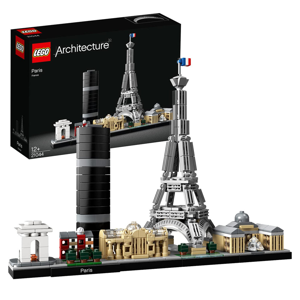 LEGO Architecture Paris skyline model for display and study of landmarks.