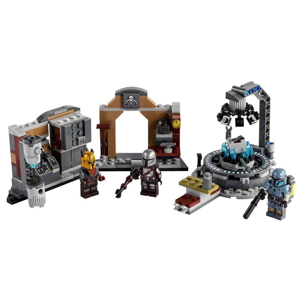 LEGO Armorer's Mandalorian Forge storage cabinet and hidden compartment
