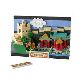 LEGO Great Wall detail highlights the landmark in miniature.
