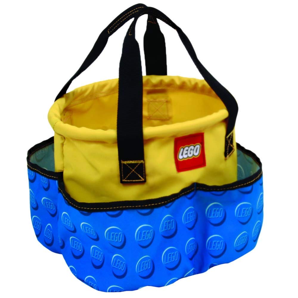 LEGO Big Toy Bucket open main compartment for quick toy sorting.