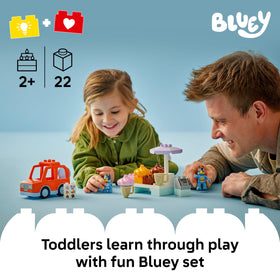 LEGO Bluey dad figure ready for storytelling and scene creation.