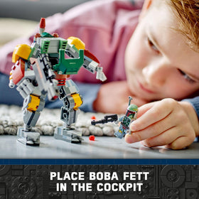 LEGO Boba Fett Mech blaster clip attachment option