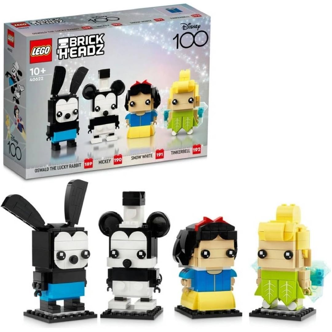 LEGO BrickHeadz Disney 100 Oswald the Lucky Rabbit display figure for collection