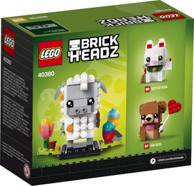 LEGO BrickHeadz Easter Sheep with two eggs and tulip, a sweet keepsake.