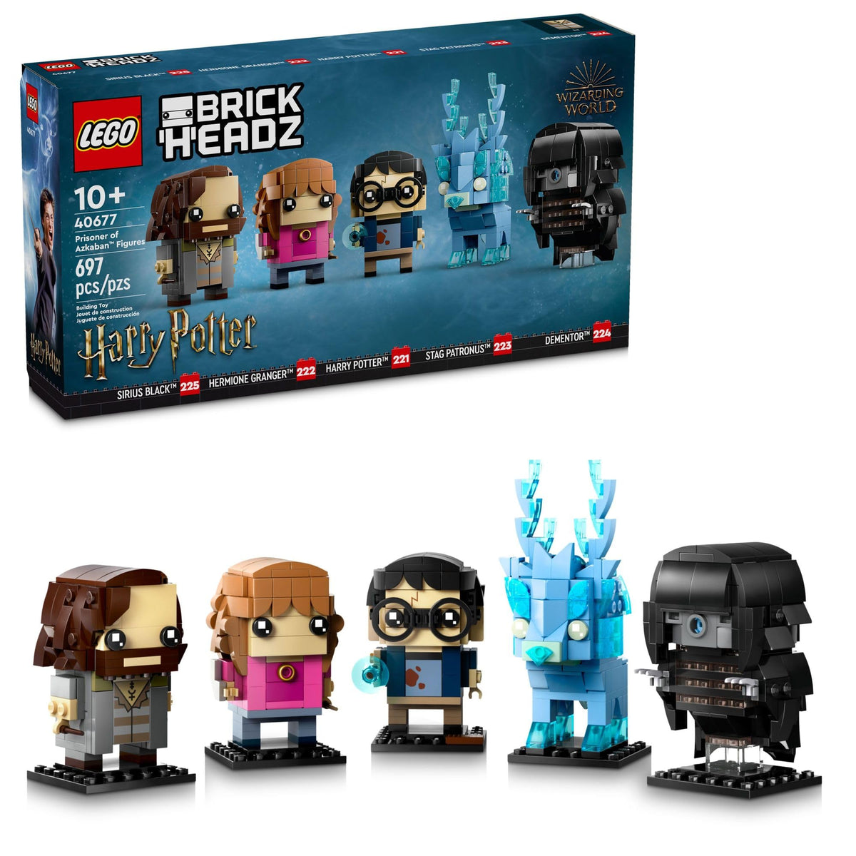 LEGO BrickHeadz Harry Potter Prisoner of Azkaban figure for display and collection