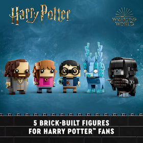 LEGO BrickHeadz Hermione Granger figure from Prisoner of Azkaban, ideal for desk display