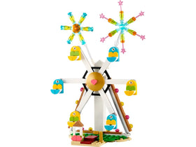 LEGO Creator Celebration Ferris Wheel with 6 gondolas invites interactive rotation
