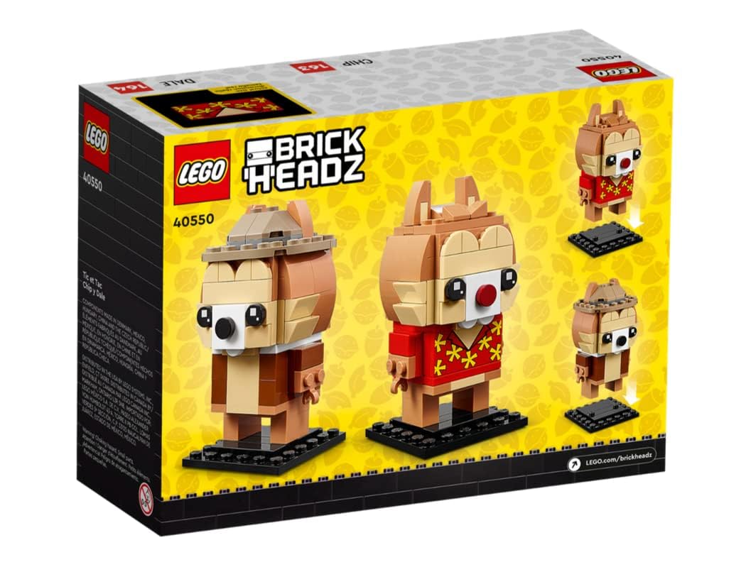 LEGO Chip and Dale BrickHeadz creative display idea for kids and collectors.