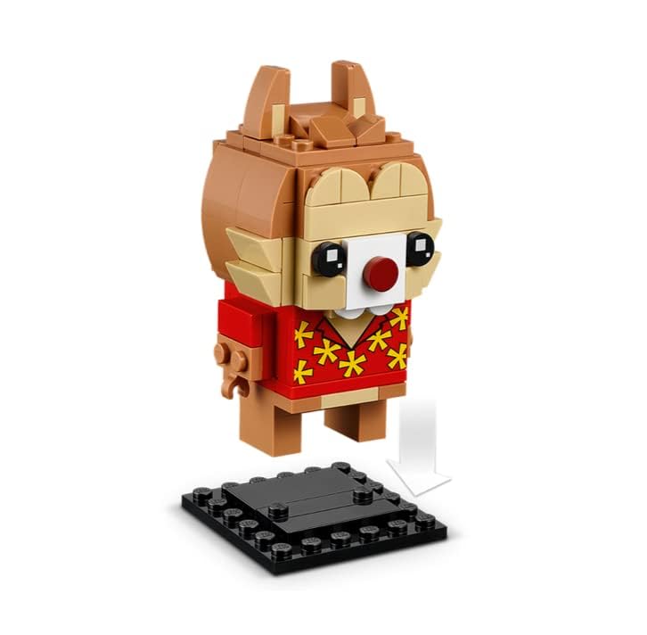 LEGO Chip and Dale BrickHeadz packaging art highlights Disney licensing.