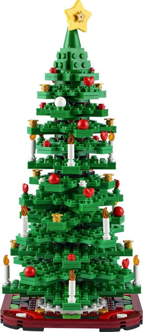 LEGO Christmas Tree mini models provide compact seasonal decor options for small spaces.