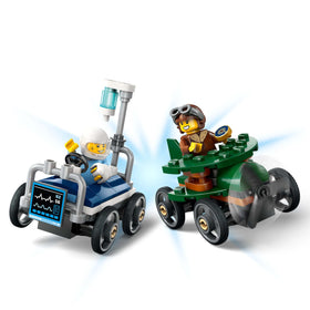 LEGO City 60459 minifigures with pilot and patient ignite dynamic storytelling