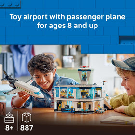 LEGO City Airport jet bridge for interactive boarding pretend play