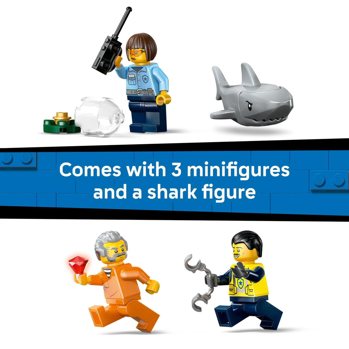 LEGO City water play setup supports bathtime fun and imagination