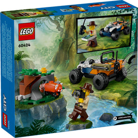 LEGO City combinable map tile extends jungle play with neighbors