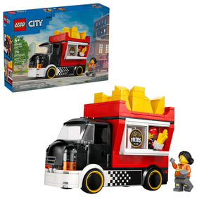 LEGO City Fries Food Truck service window for quick pretend orders and playtime