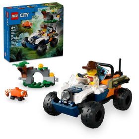 LEGO City Jungle Explorer ATV Red Panda Mission: rugged ATV for outdoor adventures