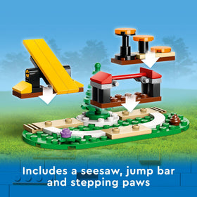 LEGO City 60369 jump-bar supports action-packed training adventures
