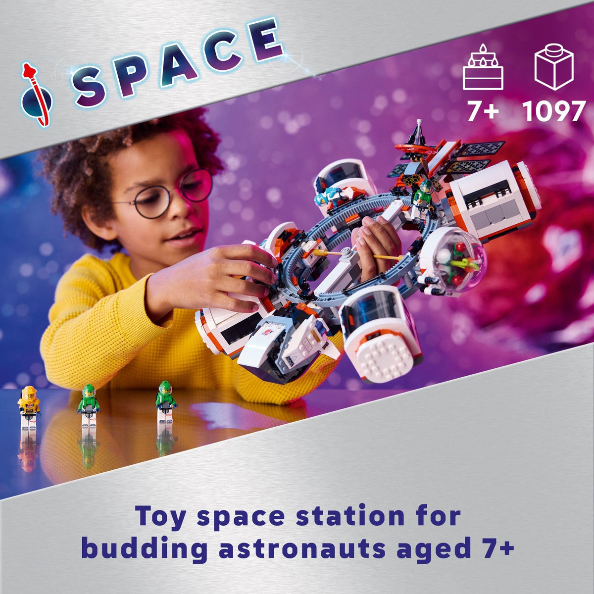 LEGO City Space Shuttle for smooth builds and adventurous space missions.