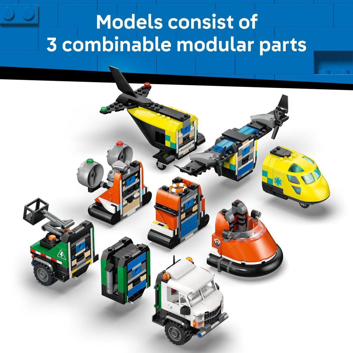 LEGO City modular remix design encouraging creative build-and-play sessions