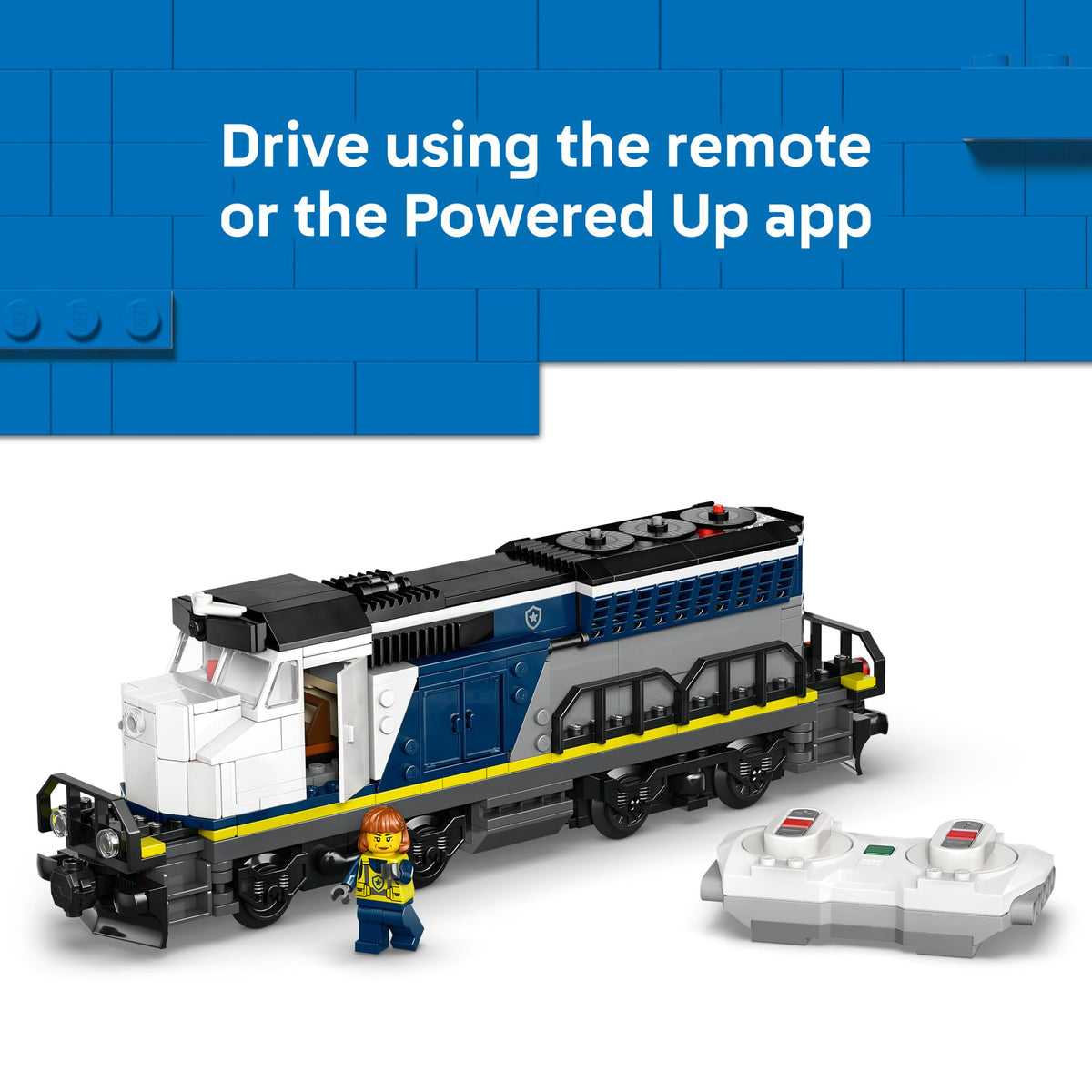 LEGO City Police Train Heist bank safe for suspenseful heist role-play