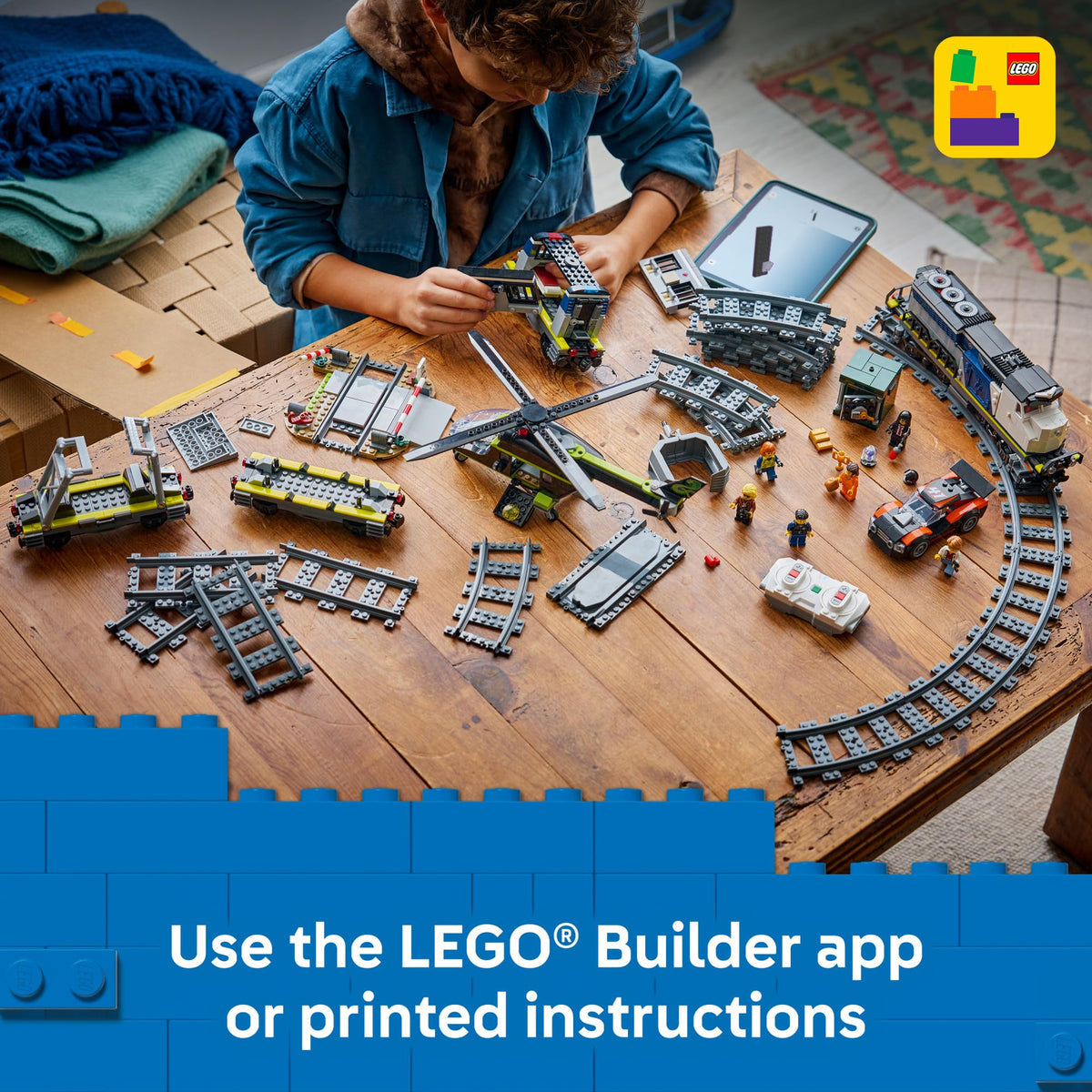 LEGO City Police Train Heist minifigures fuel police and crook stories
