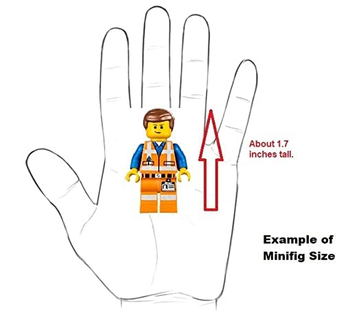 LEGO City compact figures height under two inches enable quick setup