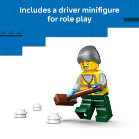 LEGO City Snowplow 60490 two-seat cab encourages shared storytelling