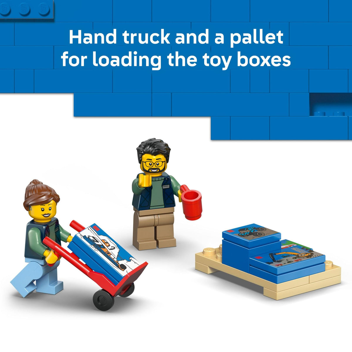 Driver minifigure from LEGO City The Van enhancing role-play scenarios.