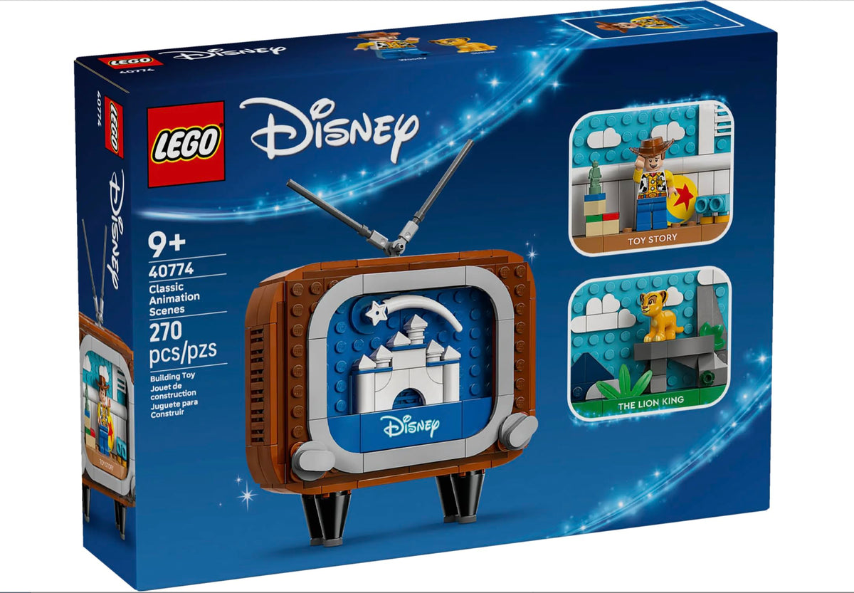 LEGO Classic Animation Scenes 40774 Fantasyland Castle scene for imaginative brick-building storytelling