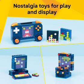 LEGO Creator 3-in-1 desktop mini computer shows keyboard and monitor for classroom-style scenario building.