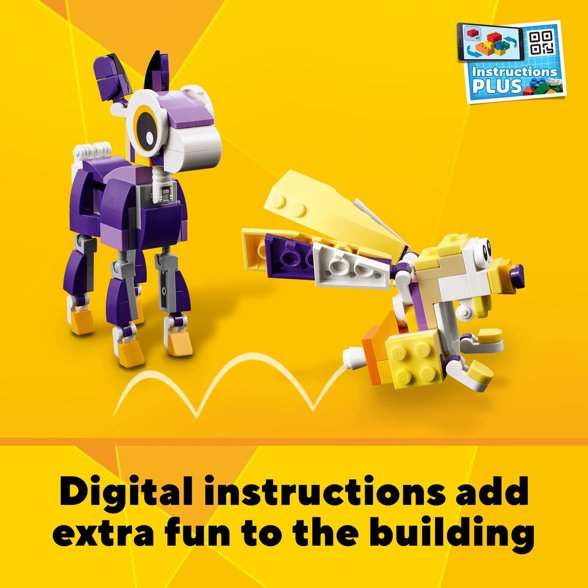 LEGO Creator 3-in-1 squirrel with acorn for exploration and fun