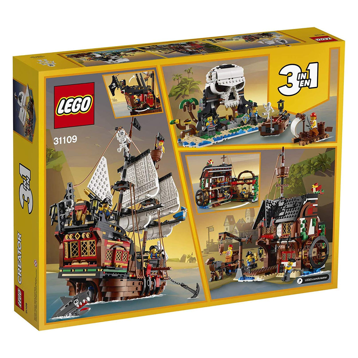 LEGO Creator 3in1 Accessories map torch treasure enhance play realism
