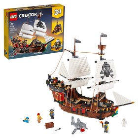 LEGO Creator 3in1 Pirates Inn interior for cozy storytelling