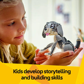LEGO Creator 3-in-1 Playful Cat build options showcase three animals from one set
