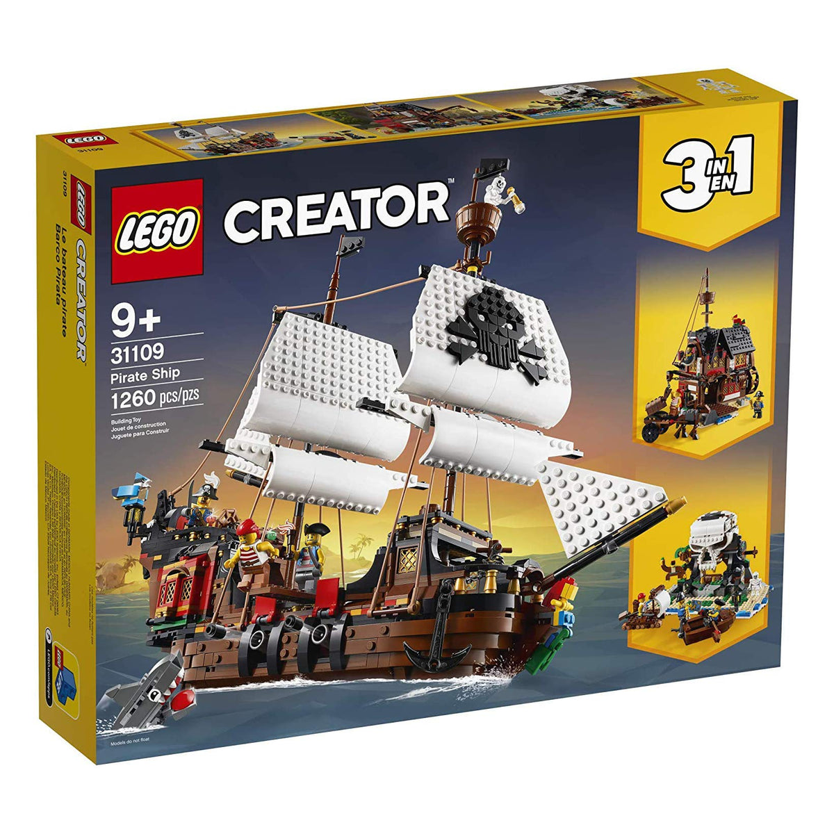 LEGO Creator 3in1 Skull Island scene sparks mystery and exploration