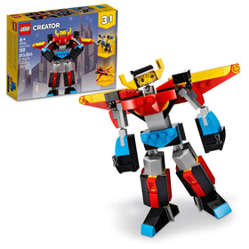 LEGO Creator 3in1 Super Robot with posable joints for dynamic play