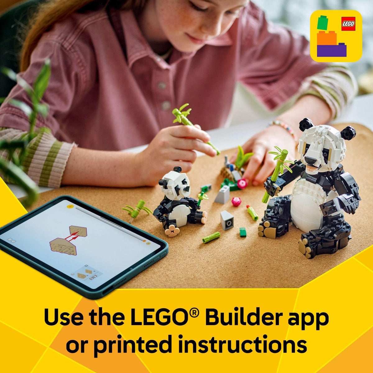 LEGO Creator 3-in-1 build set with 626 pieces for versatile play