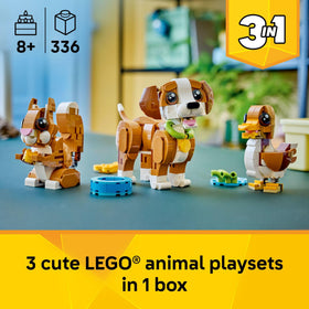 LEGO Creator 3-in-1 Squirrel model with acorn inspires storytelling and pretend play