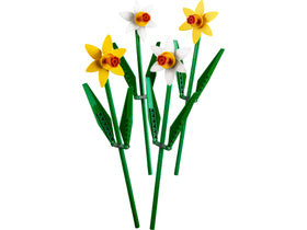 LEGO Daffodils Botanical Collection 40646 daffodil assembly enhances home decor