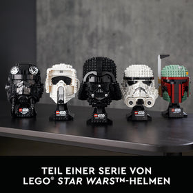 LEGO Darth Vader Helmet on a desk decor setup for a striking workspace