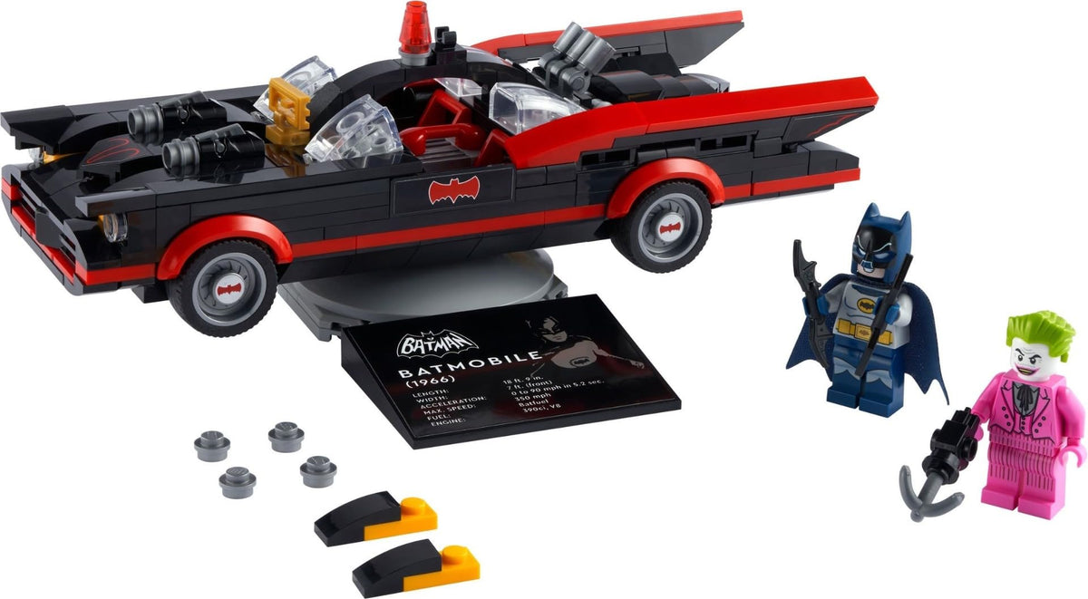 LEGO DC Batman Batmobile 76188 cockpit closeup rich in detail