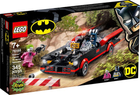 LEGO DC Batman Batmobile 76188 front view for display and imaginative play